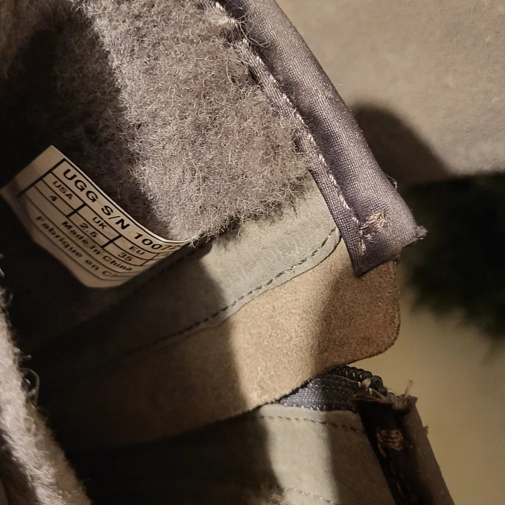 UGG Gray Suede Boots.Never Worn! - Picture 2 of 7